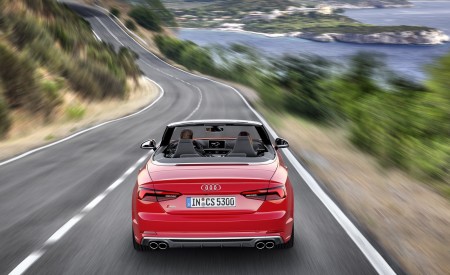 2018 Audi S5 Cabriolet (Color: Misano Red) Rear Wallpapers 450x275 (9)