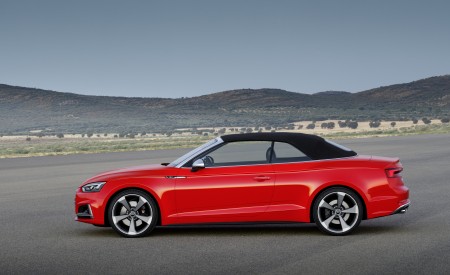 2018 Audi S5 Cabriolet (Color: Misano Red) Side Wallpapers 450x275 (12)