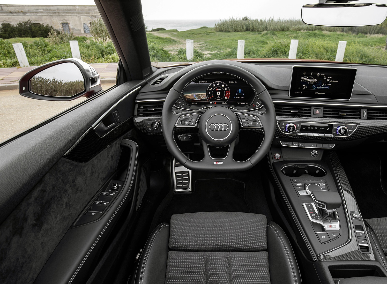 2018 Audi S5 Cabriolet Interior Cockpit Wallpapers #33 of 37