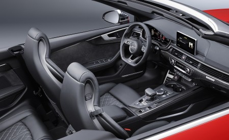 2018 Audi S5 Cabriolet Interior Wallpapers 450x275 (31)