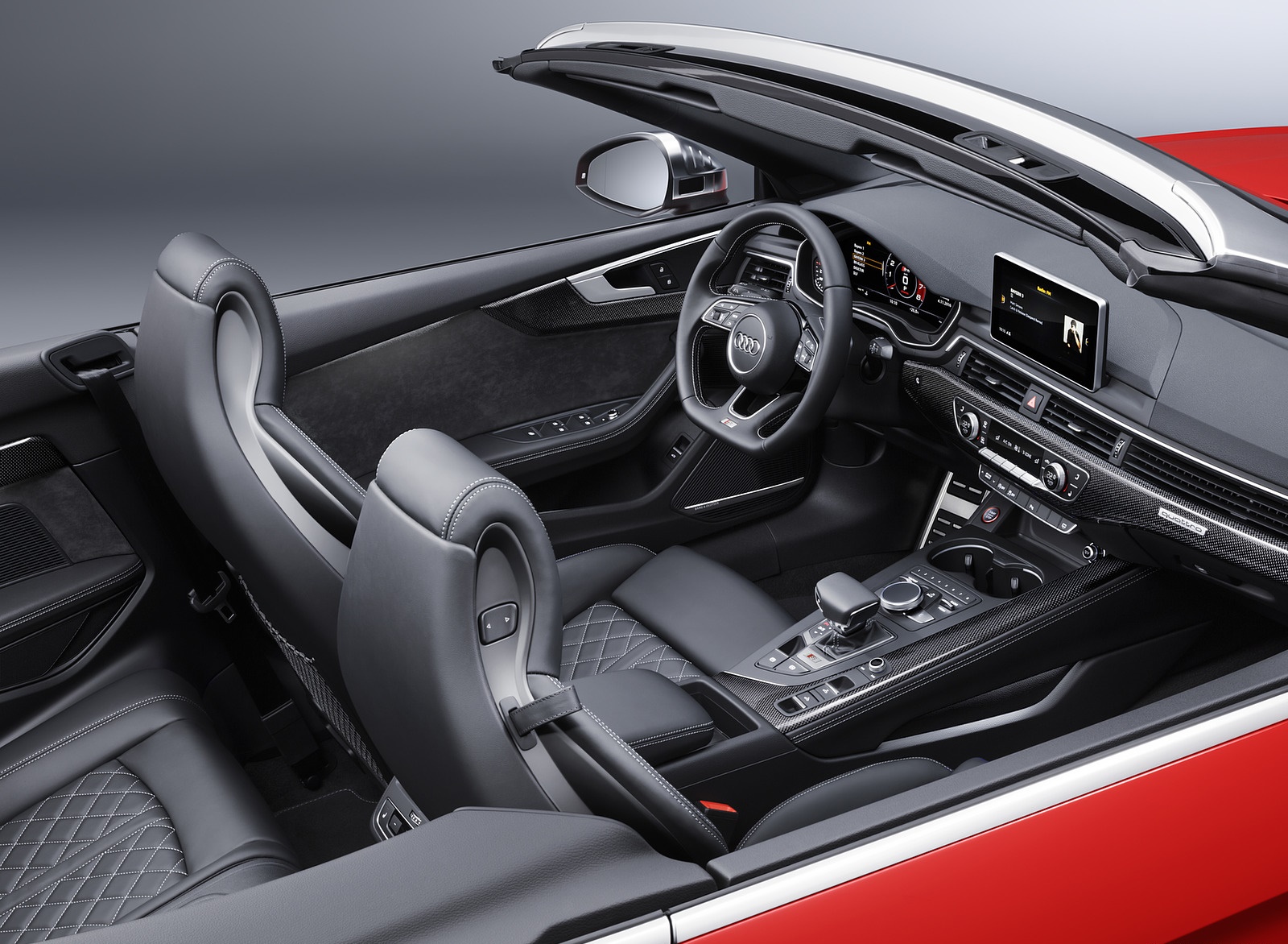 2018 Audi S5 Cabriolet Interior Wallpapers #31 of 37