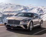 2018 Bentley Continental GT (Color: Extreme Silver) Front Three-Quarter Wallpapers 150x120
