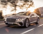 2018 Bentley Continental GT (Color: Extreme Silver) Front Three-Quarter Wallpapers 150x120 (54)
