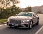 2018 Bentley Continental GT (Color: Extreme Silver) Front Three-Quarter Wallpapers 150x120