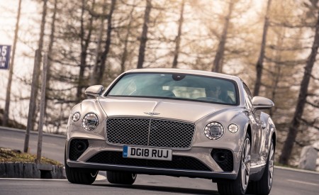 2018 Bentley Continental GT (Color: Extreme Silver) Front Wallpapers 450x275 (65)