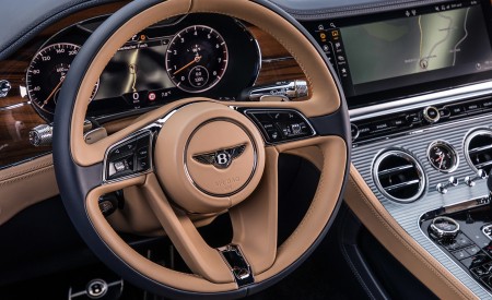 2018 Bentley Continental GT (Color: Extreme Silver) Interior Steering Wheel Wallpapers 450x275 (74)