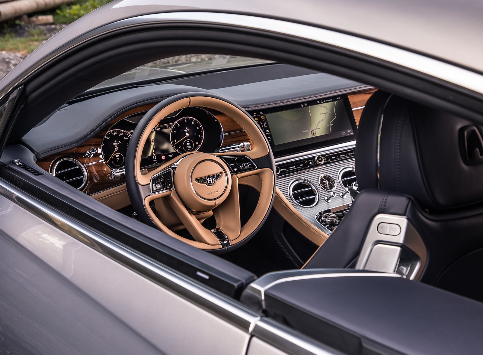 2018 Bentley Continental GT (Color: Extreme Silver) Interior Wallpapers #69 of 158
