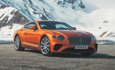 2018 Bentley Continental GT (Color: Orange Flame) Front Wallpapers 450x275 (16)