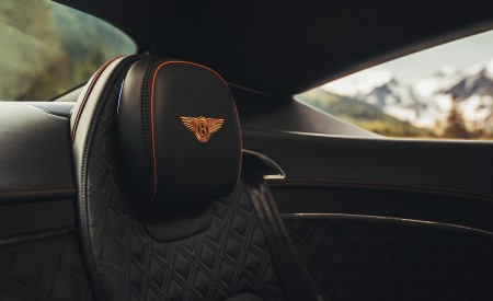2018 Bentley Continental GT (Color: Orange Flame) Interior Rear Seats Wallpapers 450x275 (27)