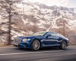 2018 Bentley Continental GT (Color: Sequin Blue) Front Three-Quarter Wallpapers 150x120