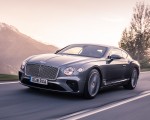 2018 Bentley Continental GT (Color: Tungsten) Front Three-Quarter Wallpapers 150x120