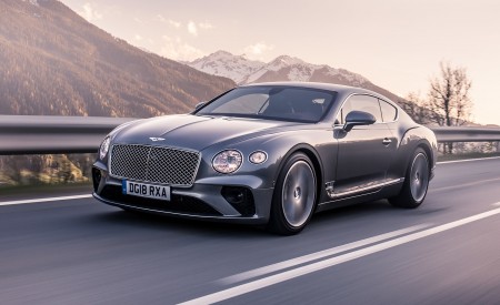 2018 Bentley Continental GT (Color: Tungsten) Front Three-Quarter Wallpapers 450x275 (114)