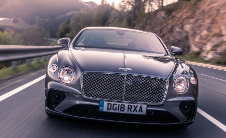 2018 Bentley Continental GT (Color: Tungsten) Front Wallpapers 450x275 (115)