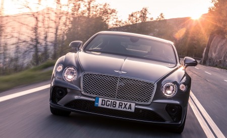 2018 Bentley Continental GT (Color: Tungsten) Front Wallpapers 450x275 (116)