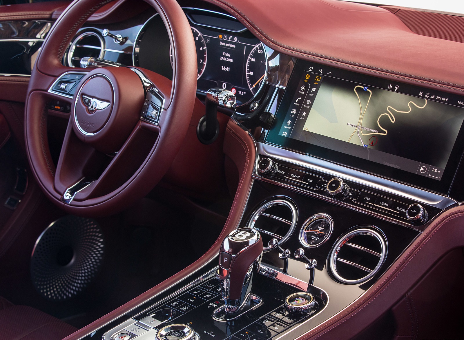 2018 Bentley Continental GT (Color: Tungsten) Interior Wallpapers #121 of 158