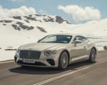 2018 Bentley Continental GT (Color: White Sand) Front Three-Quarter Wallpapers 150x120