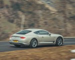 2018 Bentley Continental GT (Color: White Sand) Rear Three-Quarter Wallpapers 150x120