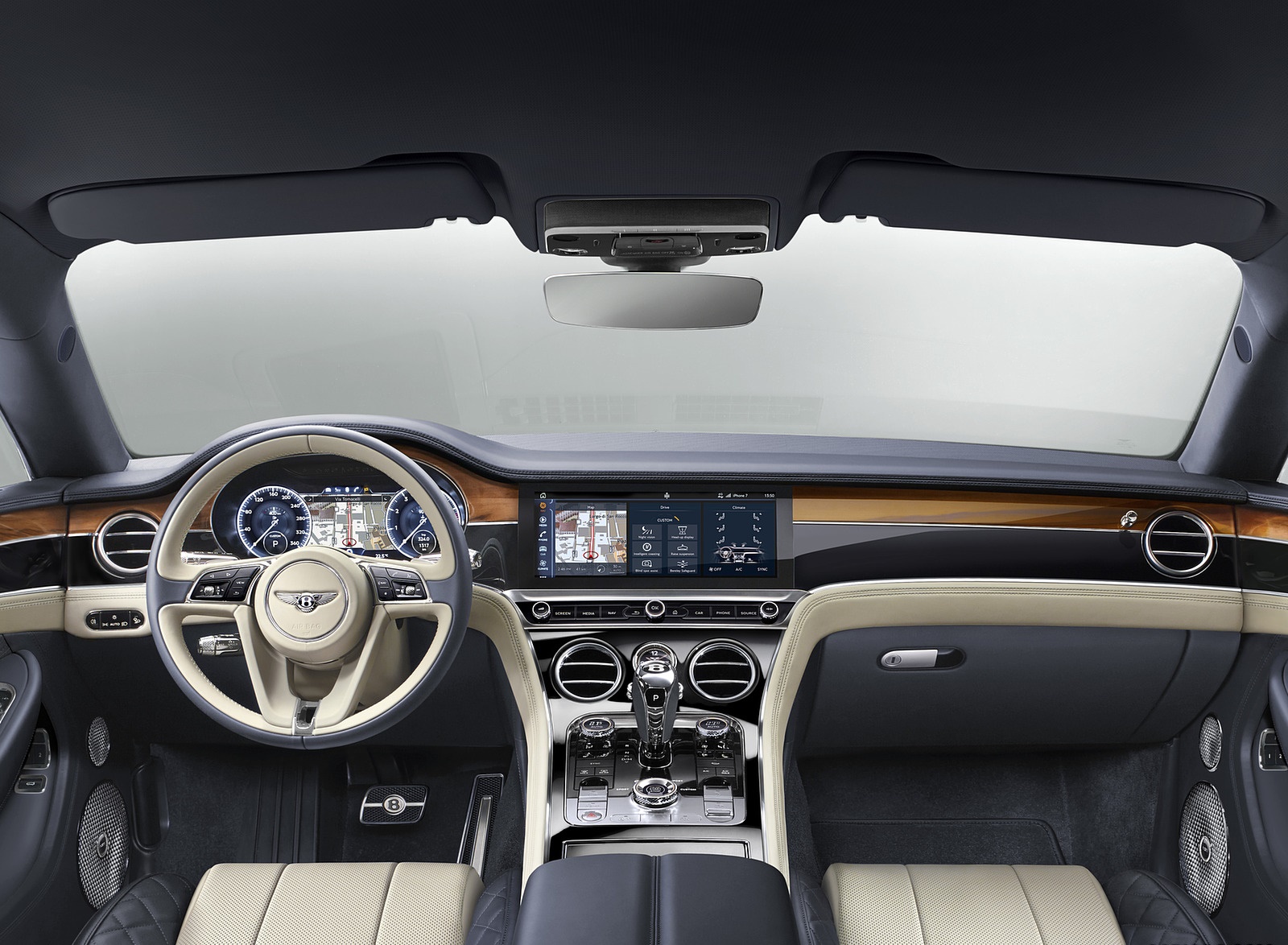 2018 Bentley Continental GT Interior Cockpit Wallpapers #49 of 158