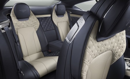 2018 Bentley Continental GT Interior Rear Seats Wallpapers 450x275 (47)