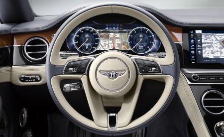 2018 Bentley Continental GT Interior Steering Wheel Wallpapers 450x275 (46)