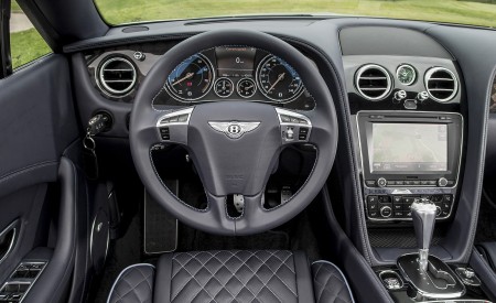 2018 Bentley Continental GT Supersports Convertible (Color: Ice White) Interior Cockpit Wallpapers 450x275 (117)