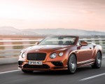 2018 Bentley Continental GT Supersports Convertible (Color: Orange Flame) Front Three-Quarter Wallpapers 150x120