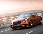 2018 Bentley Continental GT Supersports Convertible (Color: Orange Flame) Front Three-Quarter Wallpapers 150x120