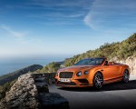 2018 Bentley Continental GT Supersports Convertible (Color: Orange Flame) Front Three-Quarter Wallpapers 150x120