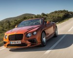 2018 Bentley Continental GT Supersports Convertible (Color: Orange Flame) Front Three-Quarter Wallpapers 150x120