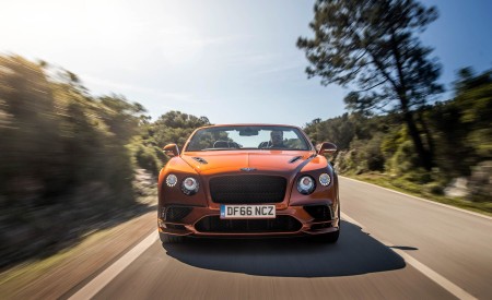 2018 Bentley Continental GT Supersports Convertible (Color: Orange Flame) Front Wallpapers 450x275 (50)