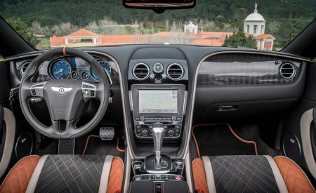 2018 Bentley Continental GT Supersports Convertible (Color: Orange Flame) Interior Cockpit Wallpapers 450x275 (79)