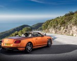 2018 Bentley Continental GT Supersports Convertible (Color: Orange Flame) Rear Three-Quarter Wallpapers 150x120