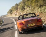 2018 Bentley Continental GT Supersports Convertible (Color: Orange Flame) Rear Wallpapers 150x120