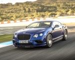 2018 Bentley Continental GT Supersports Coupe (Color: Moroccan Blue) Front Three-Quarter Wallpapers 150x120