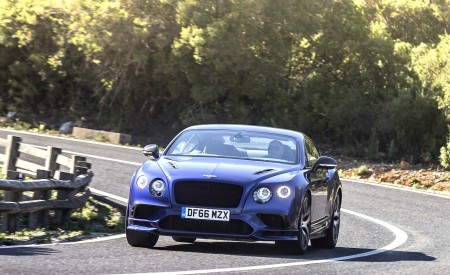 2018 Bentley Continental GT Supersports Coupe (Color: Moroccan Blue) Front Wallpapers 450x275 (137)