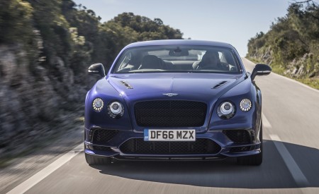 2018 Bentley Continental GT Supersports Coupe (Color: Moroccan Blue) Front Wallpapers 450x275 (128)