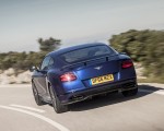 2018 Bentley Continental GT Supersports Coupe (Color: Moroccan Blue) Rear Three-Quarter Wallpapers 150x120
