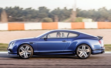 2018 Bentley Continental GT Supersports Coupe (Color: Moroccan Blue) Side Wallpapers 450x275 (141)