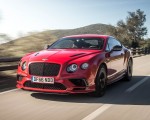 2018 Bentley Continental GT Supersports Coupe (Color: St. James Red) Front Three-Quarter Wallpapers 150x120