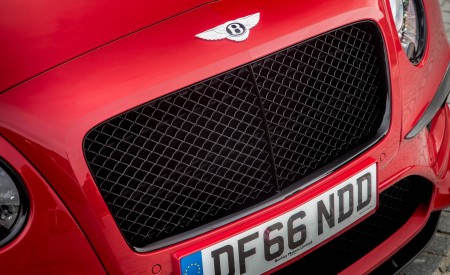 2018 Bentley Continental GT Supersports Coupe (Color: St. James Red) Grill Wallpapers 450x275 (25)