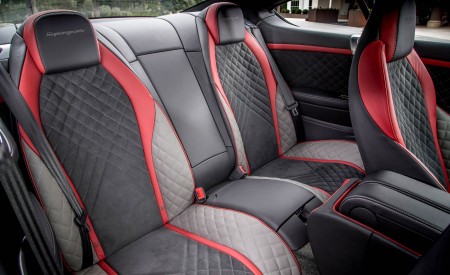 2018 Bentley Continental GT Supersports Coupe (Color: St. James Red) Interior Rear Seats Wallpapers 450x275 (37)