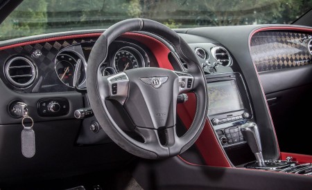 2018 Bentley Continental GT Supersports Coupe (Color: St. James Red) Interior Steering Wheel Wallpapers 450x275 (35)