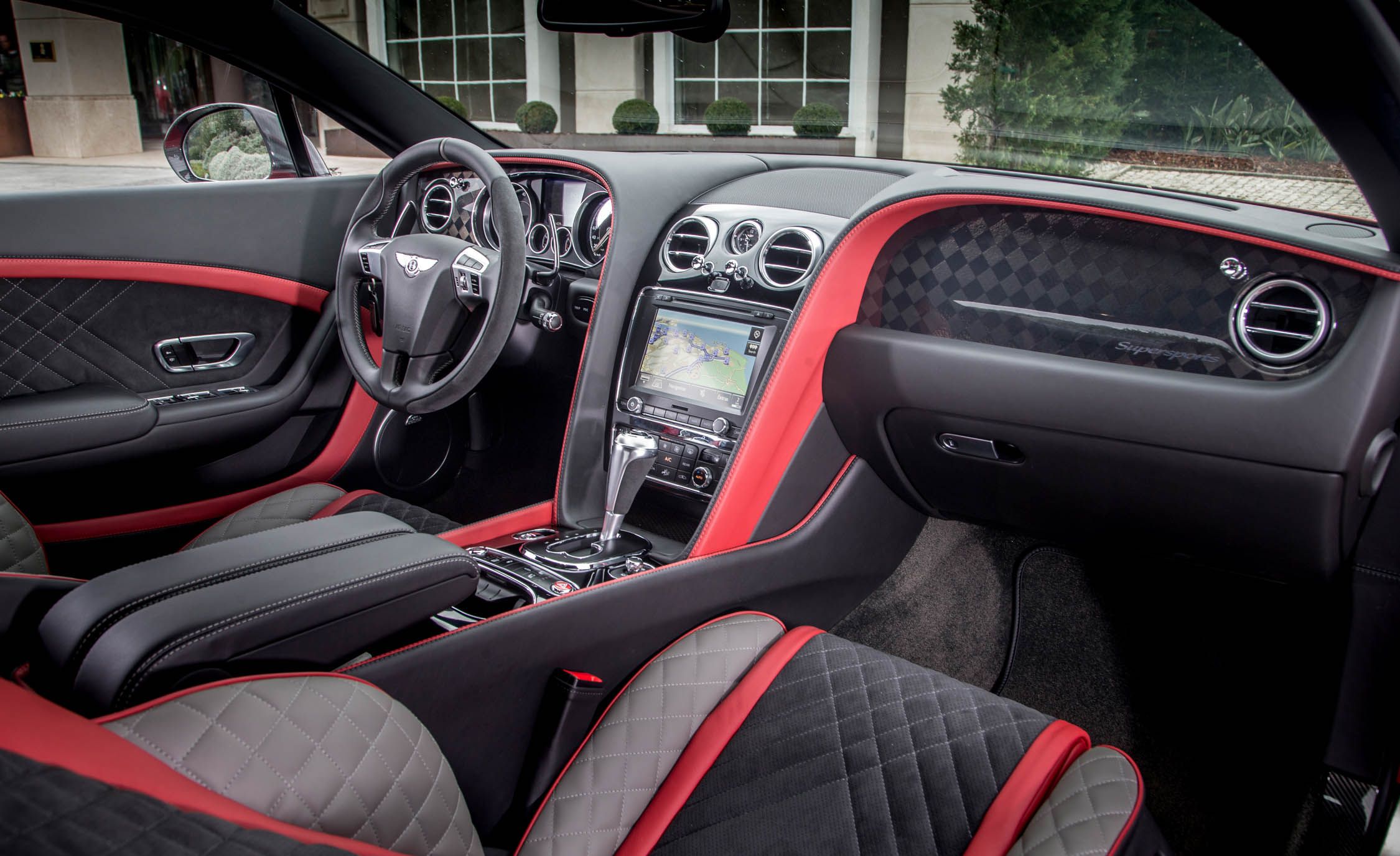 2018 Bentley Continental GT Supersports Coupe (Color: St. James Red) Interior Wallpapers #45 of 178