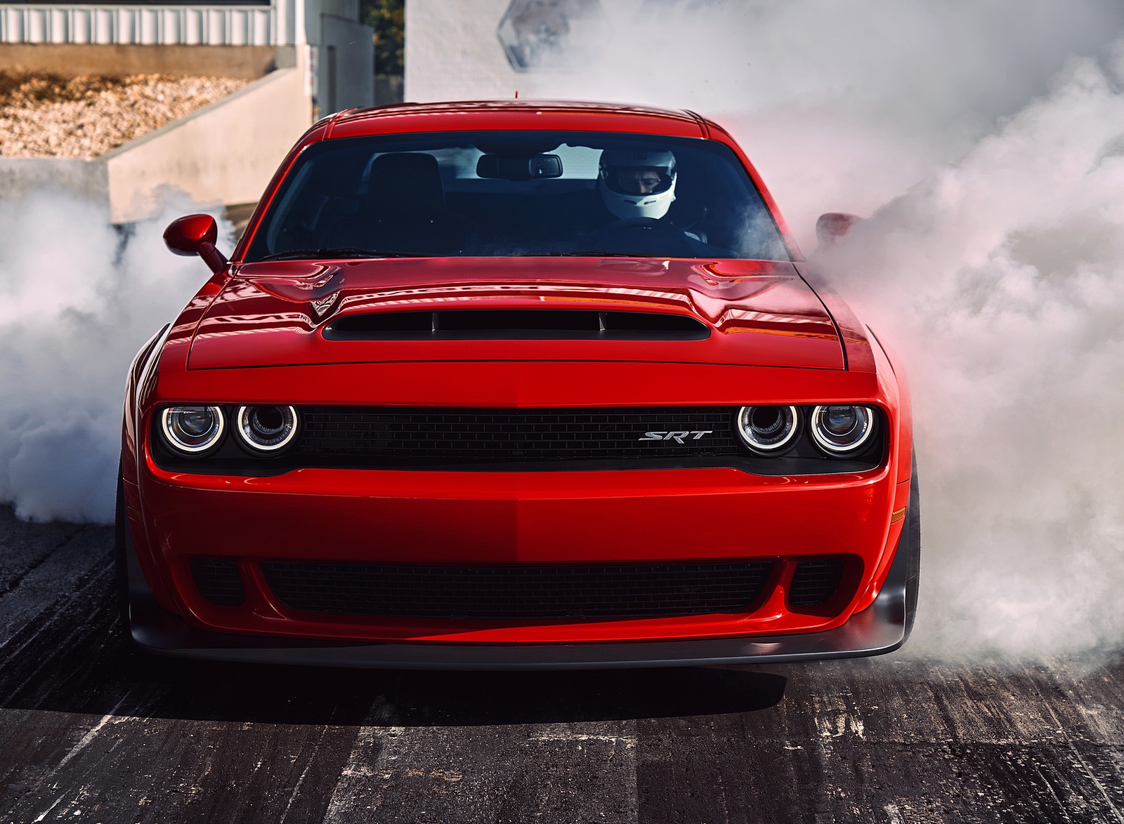 2018 Dodge Challenger SRT Demon Burnout Wallpapers #62 of 95