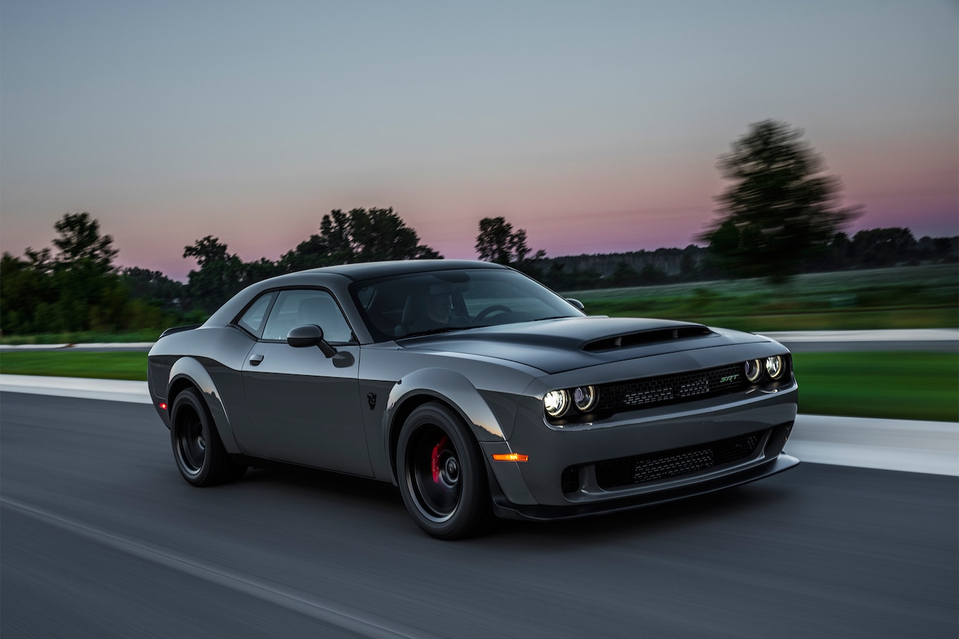 2018 Dodge Challenger SRT Demon Front Three-Quarter Wallpapers (6)