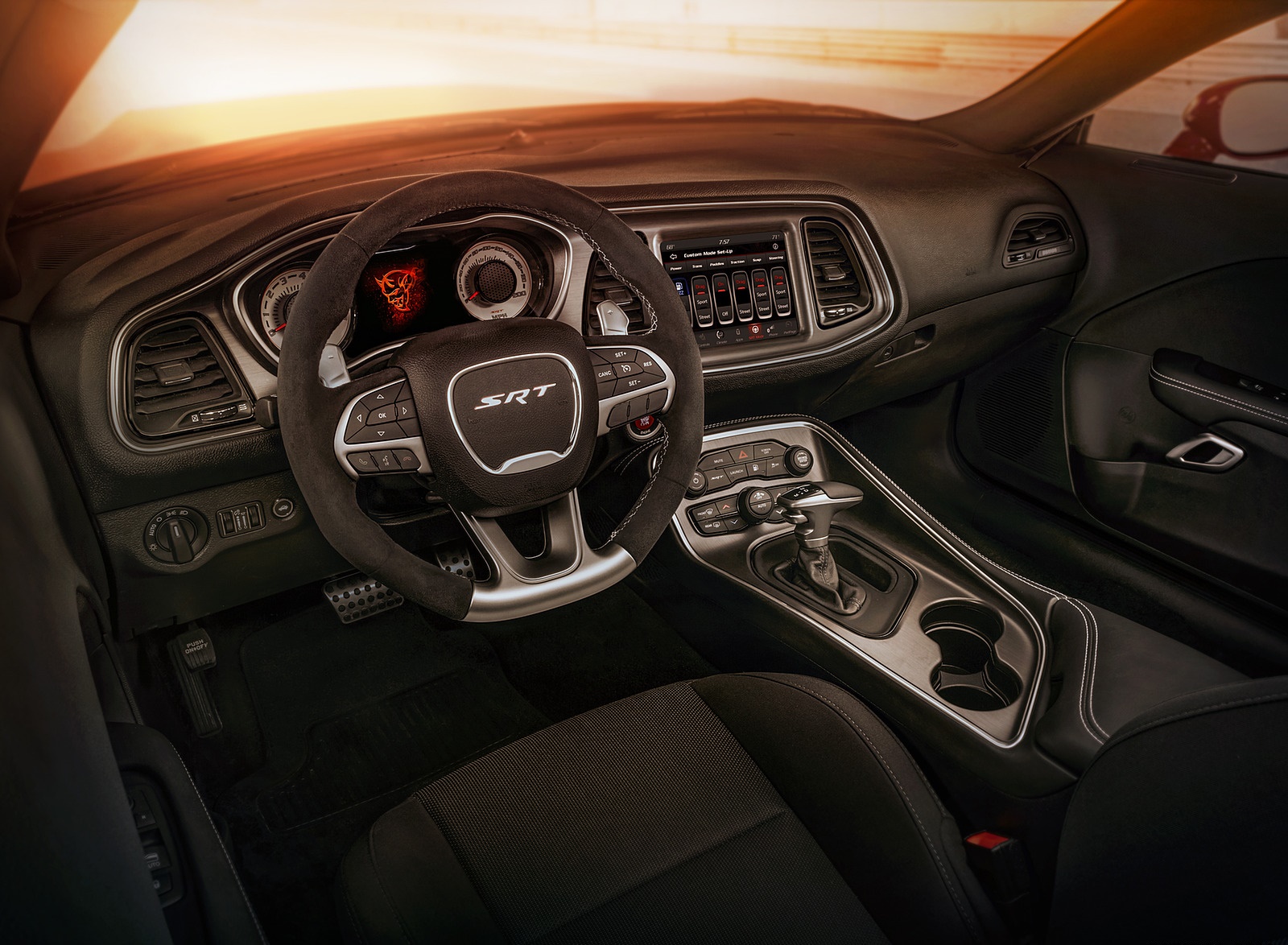 2018 Dodge Challenger SRT Demon Interior Cockpit Wallpapers #88 of 95