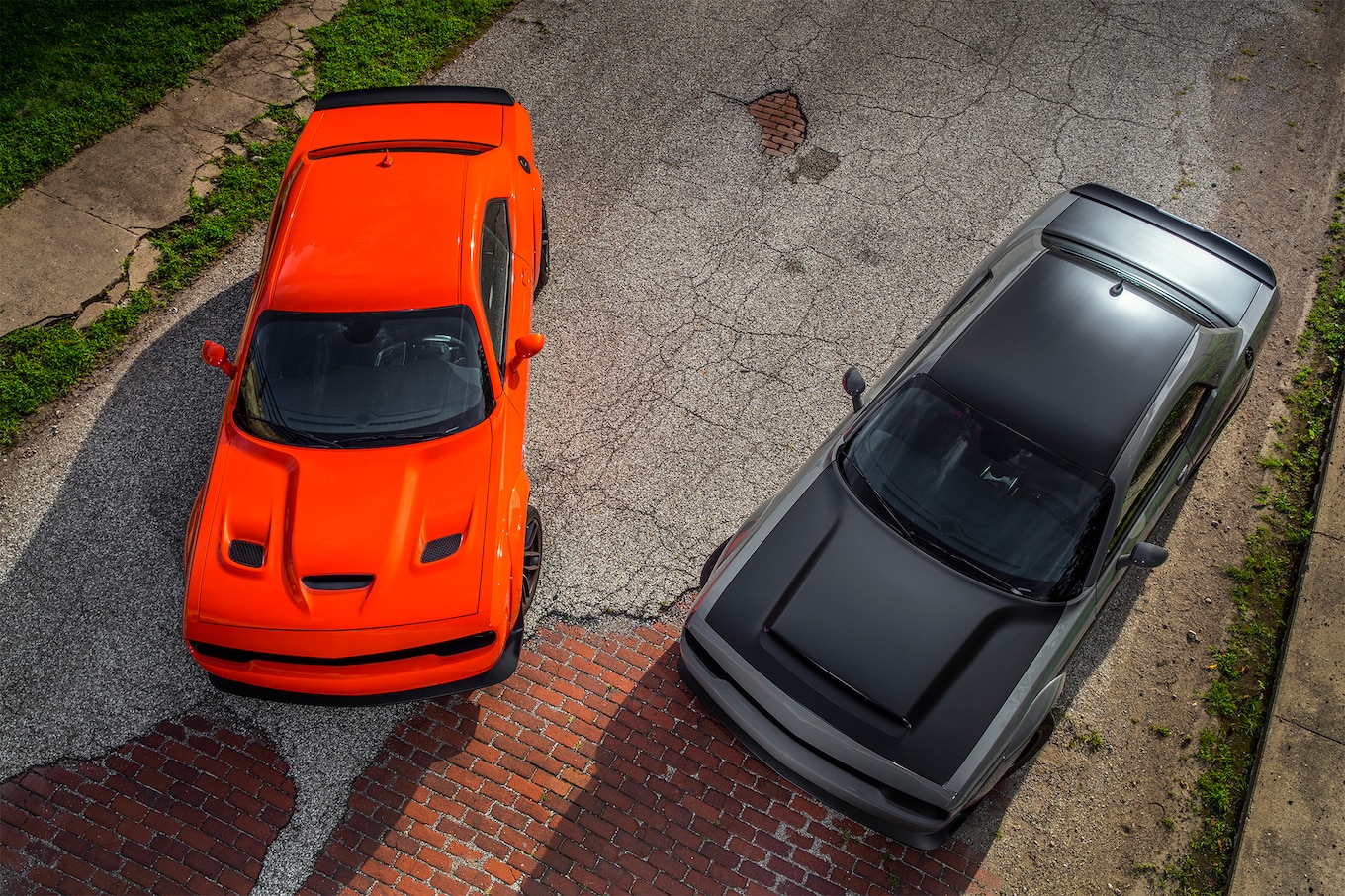 2018 Dodge Challenger SRT Hellcat Widebody and Dodge Challenger SRT Demon Wallpapers (1). Download Wallpaper