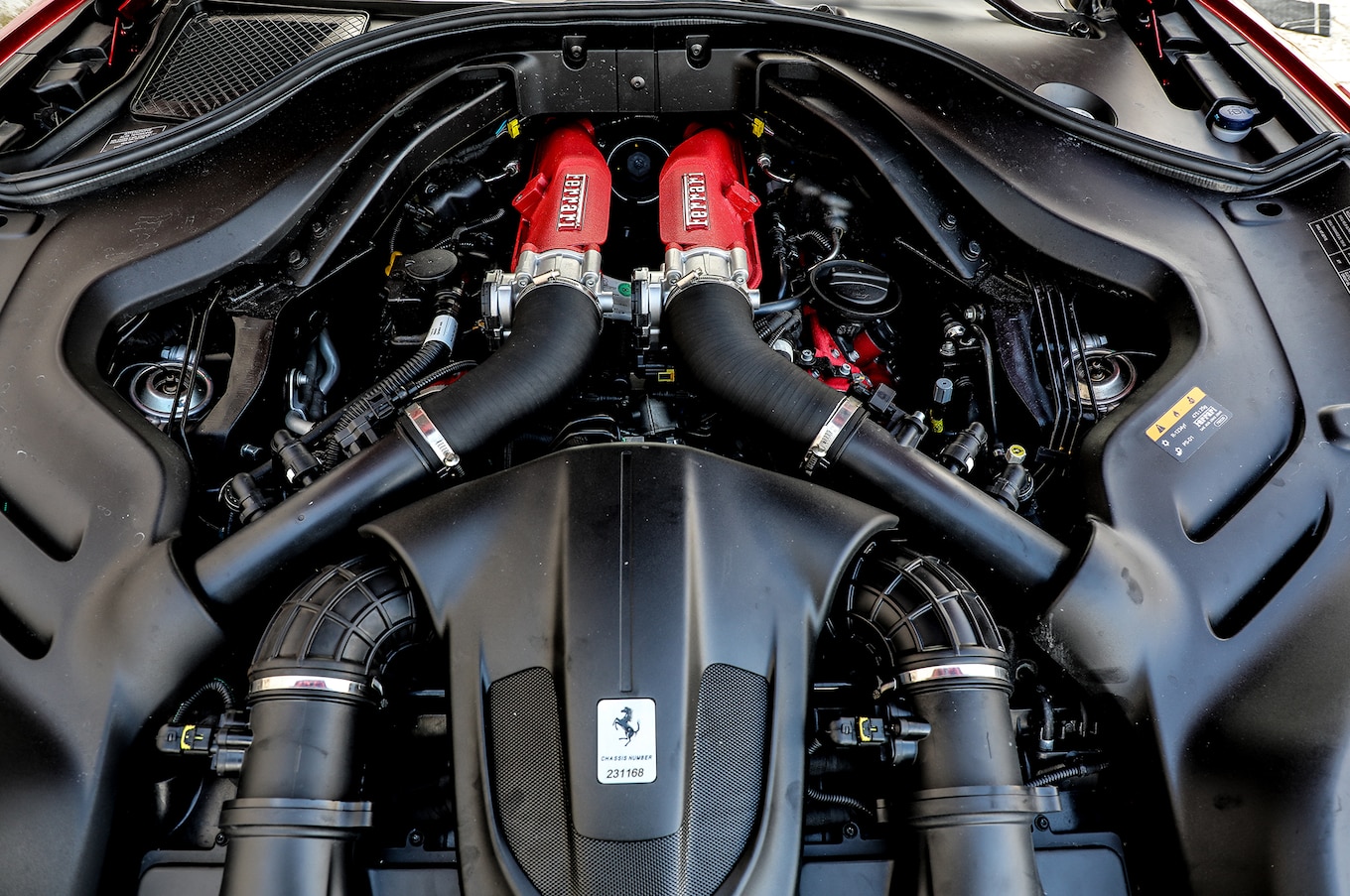 2018 Ferrari Portofino Engine Wallpapers #103 of 118