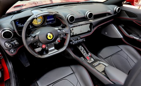 2018 Ferrari Portofino Interior Cockpit Wallpapers 450x275 (114)