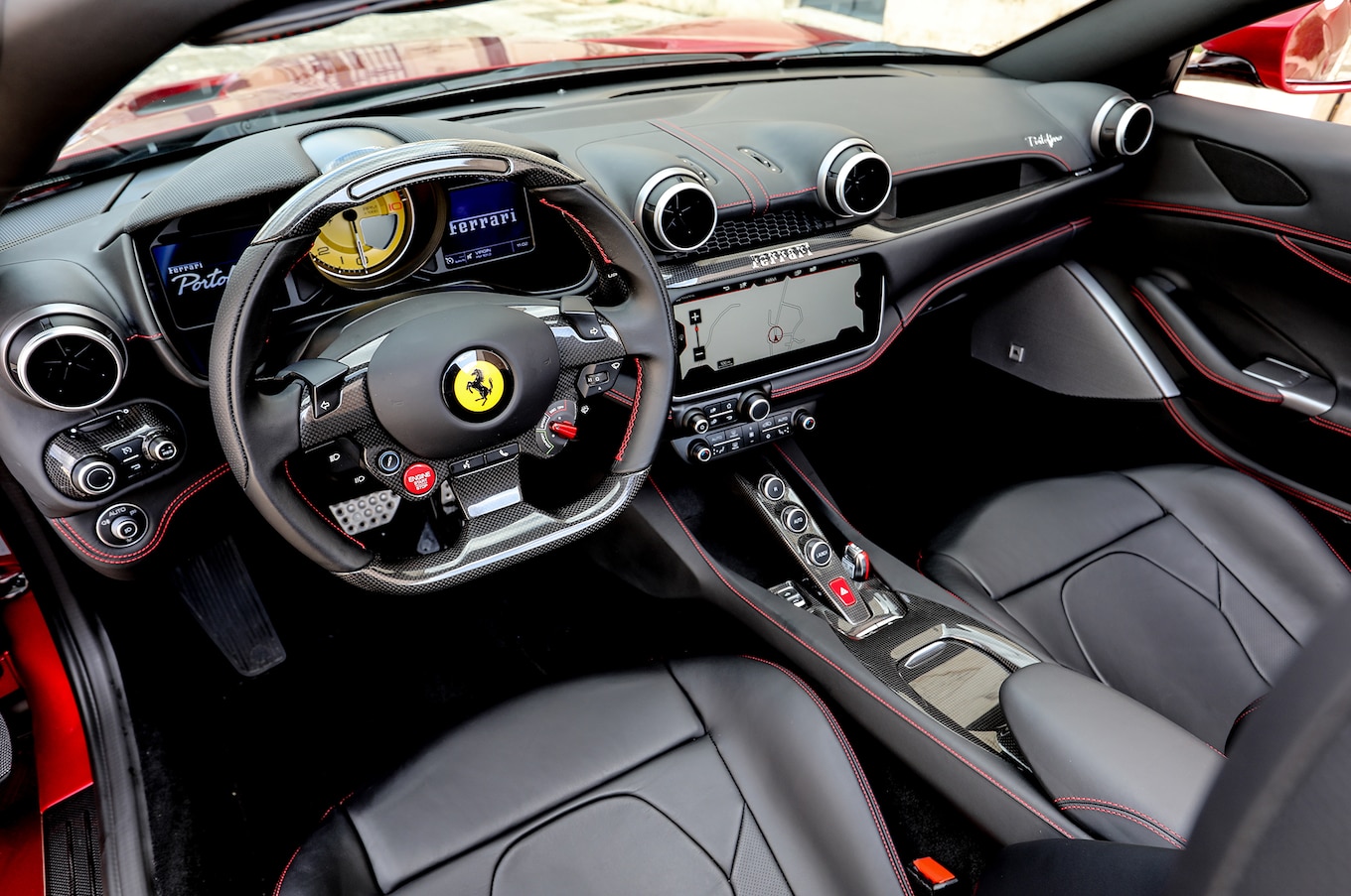 2018 Ferrari Portofino Interior Cockpit Wallpapers #114 of 118